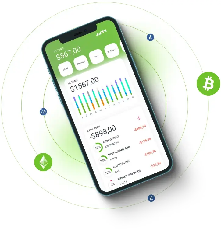 CryptoX App - Get in touch with us